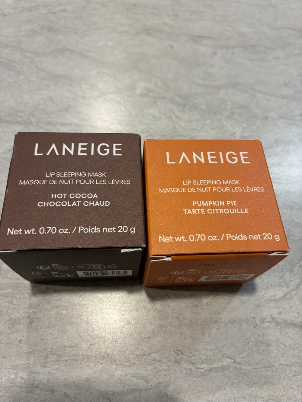 LANEIGE Lip Sleeping Mask - Hot Cocoa & Pumpkin Pie